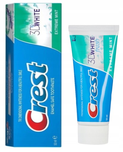 CREST BIELIACA ZUBNÁ PASTA 3D WHITE 50ml