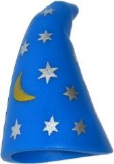 LEGO čarodejnícky klobúk čarodejník kúzelník kúzelnícky klobúk 17349pb01