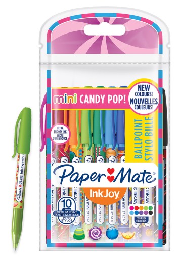 Perá Paper Mate InkJoy Mini Candy 10 ks