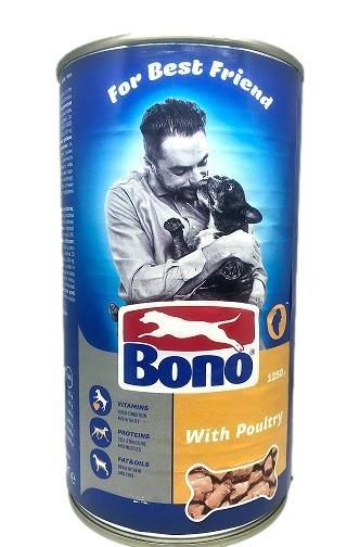 CAN BONO KRMIVO PRE PSA S HYDINOU V Omáčke 1250G