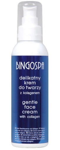 BINGOSPA Jemný krém na tvár s kolagénom 135g