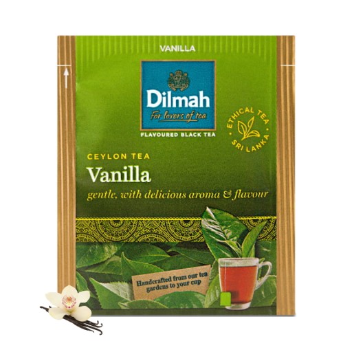 Dilmah Vanilkový čierny čaj 25 obálok