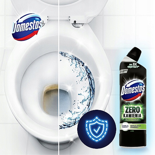 Domestos Zero Stone čistiaci gél na WC LIME 750ml