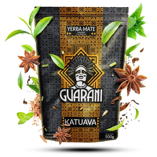 Yerba Mate Guarani Katuava 0,5kg PARAUGUAN 500g