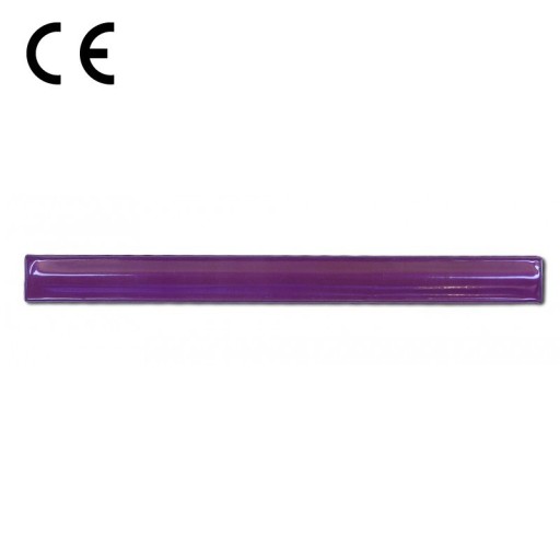 Reflexný náramok 35cm FIALOVÝ