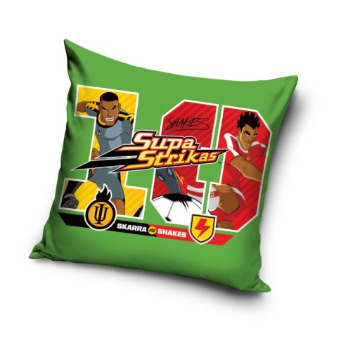 SUPA STRIKAS obliečka na vankúš 40 x 40 cm CARBOTEX supastrikas