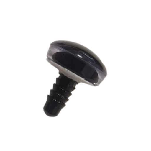Oči 20 mm zlaté Pár pre hračky maskota Trblietavé svorky
