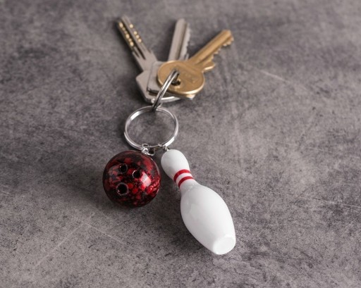 BOWLING KEYRING - športový BOWLING KEYRING