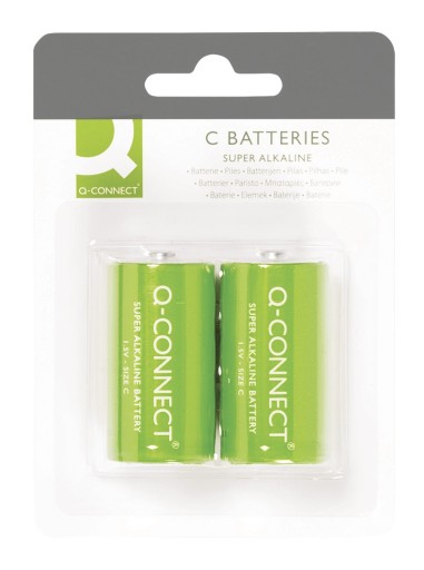 Superalkalické batérie C LR14 1,5V 2 ks