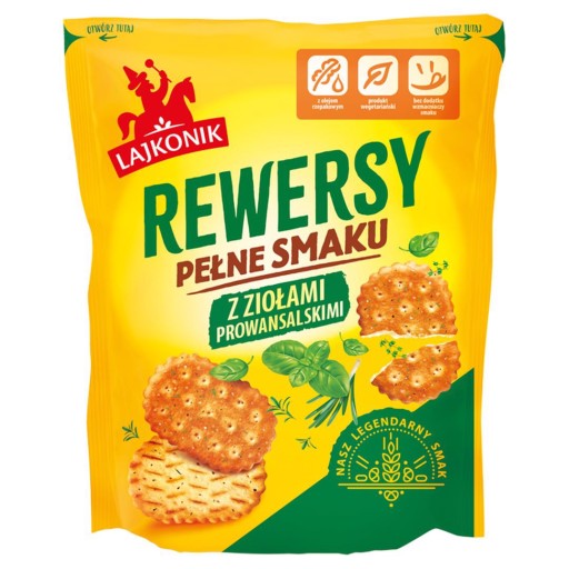 Lajkonik Rewersy Chlieb malý s provensálskymi bylinkami 100g