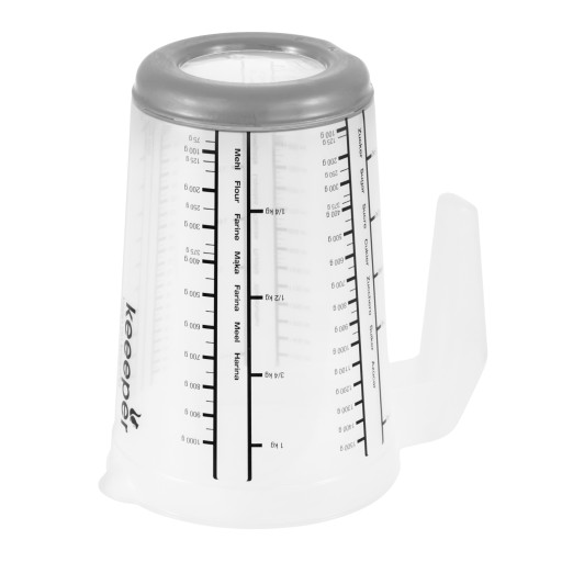 Massimo kuchynská protišmyková odmerka 1500 ml tekutiny cukor múka gramov