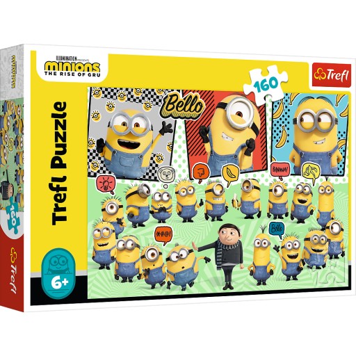 PUZZLE 160 MINIONS MINIONS BELLO DEC 6+ KOCIEK