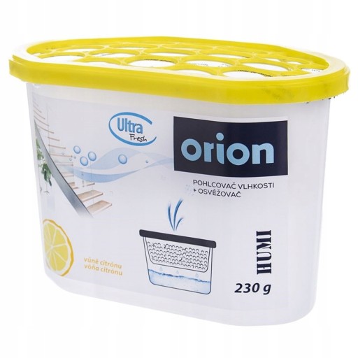 ULTRA ČERSTVÝ ABSORPÉR VLHKOSTI 230G CITRÓN DO KÚPEĽNE KUCHYNE