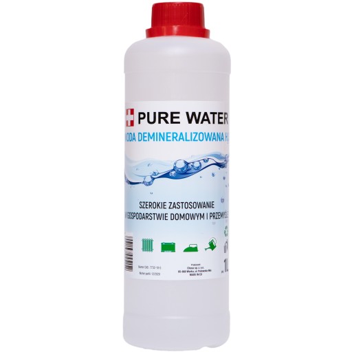 DESTILOVANÁ DEMINERALIZOVANÁ voda 1l do žehličky