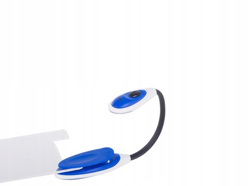 Flexibilná LED lampa s klipom na čítanie kníh