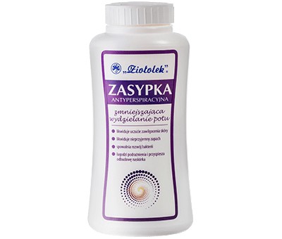Antiperspiračný púder Ziołolek proti poteniu