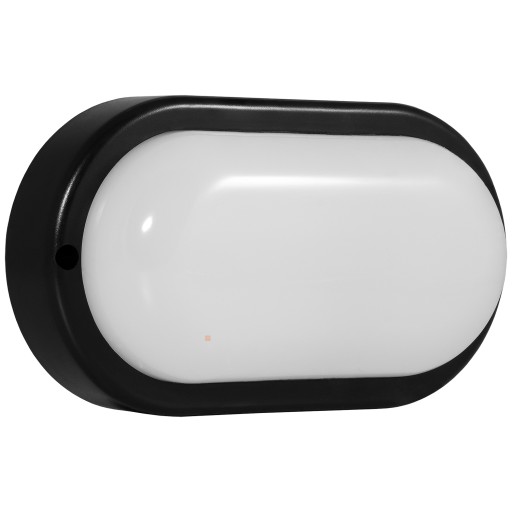 HERMETICKÉ LED SVIETIDLÁ KANLO IP54 8W IK08 ČIERNA
