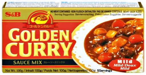 Golden Curry Mild 92g S&B jedlo