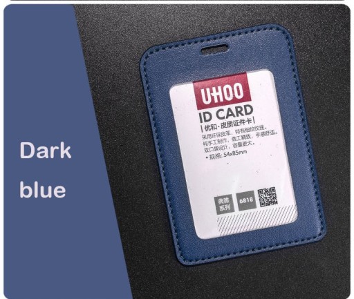 Puzdro na karty Lanyard UHOO 6838 RFID 54x85 Modré