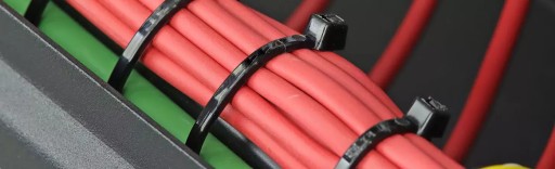 100x SVORKY KABELNÉ VIAZAČKY ČIERNE VIAZAKY 2,5 x 100 mm | 100 KS