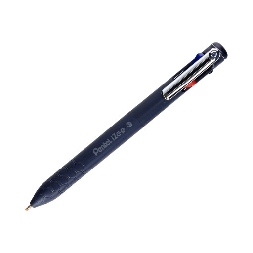 PENTEL iZee BXC467 4-farebné guľôčkové pero 4 v 1, námornícka modrá