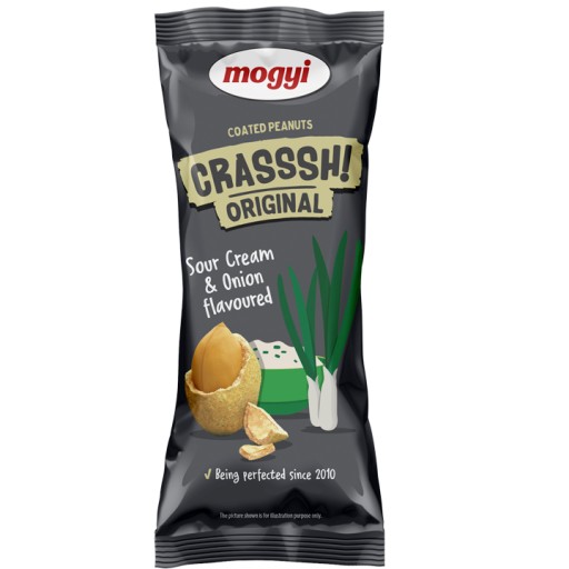 Mogyi Crasssh! Arašidy s cibuľovou príchuťou