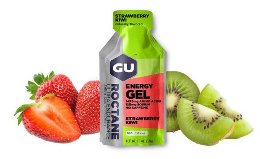 GU Roctane Energy Gel Strawberry Kiwi energetický gél jahoda kiwi 32g