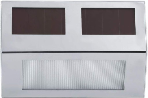 solárne svietidlo nástenné svietidlo 2 LED, nástenná dekorácia terasy, záhrady, balkóna P-122