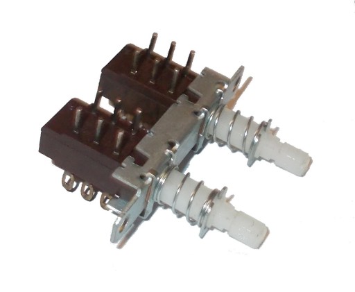 ISOSTAT 6pin 2x bistabilný nezávislý UNITRA (74