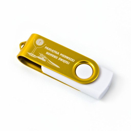 Pendrive 2 GB USB Prvé sväté prijímanie + KRABIČKA + GRAVÍRKA