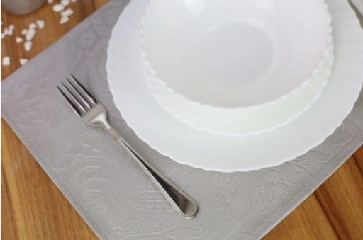 MISKA NA ŠALÁT OPÁL BIELA 23 CM TANIER