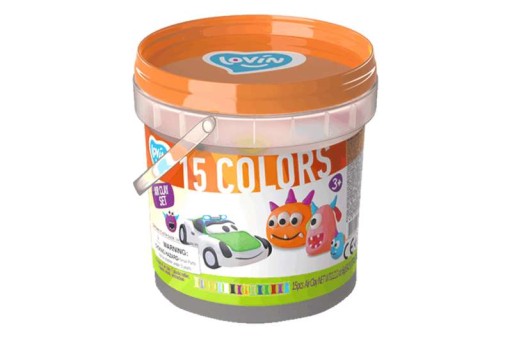 Modelovacia sada Playdough, plastelína, plastelína, 15 farieb