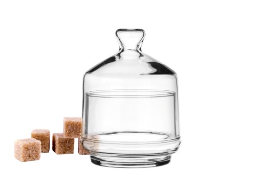 Sklenená cukornička, cukornička, 270 ml