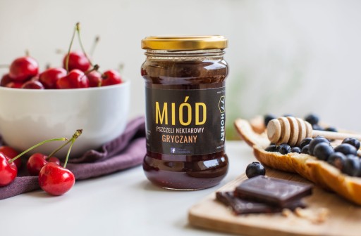 Pohánkový med 400g 100% PRÍRODNÝ a PRAVÝ POHÁNKOVÝ med
