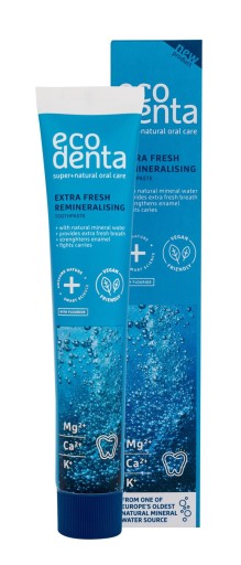 Ecodenta remineralizačná zubná pasta s fluoridom posilňuje sklovinu 75 ml
