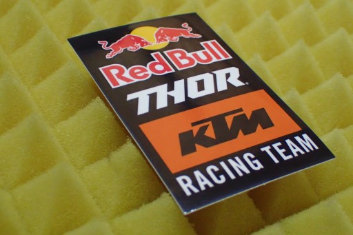 NÁLEPKA KTM THOR MOTOCROSS NÁLEPKA 5 x 7,9 cm