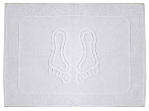 uterák na nohy zliatina biela HOTEL CARPET noha 500g bavlna SOFT ROSA