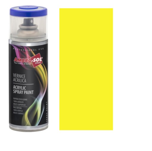 AMBROSOL AKRYLOVÝ LAK SVETLÝ ŽLTÝ RAL 1018 400 ml