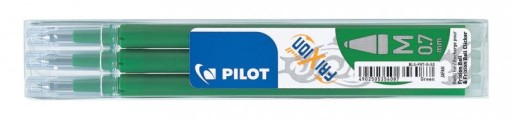 Náplň do pera Pilot Frixion zelená 0,7 3ks