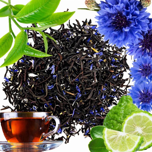 Earl Grey Blue PREMIUM Ceylon Orange Pekoe sypaný čaj, haber