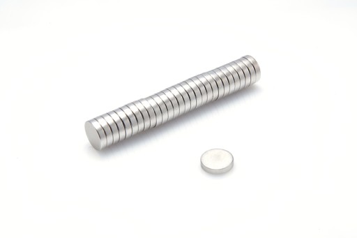 Neodymový magnet valcový MW 9x2 mm N38 10 ks.