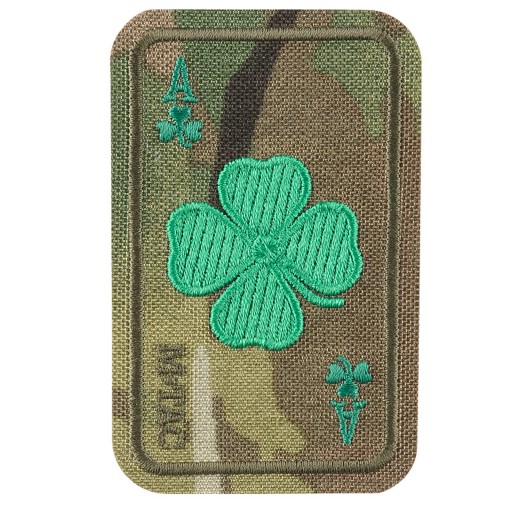 NÁŠIVKA NA VELCRO LUCKY AS CLOVER M-TAC VYŠÍVKA MULTICAM