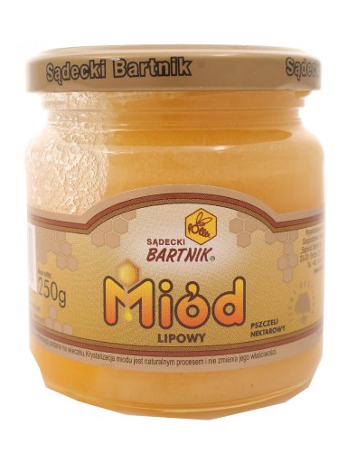 Bartnik Lipový med 250 g