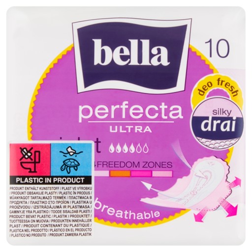 Hygienické vložky Bella Perfecta Ultra Violet 10 kusov