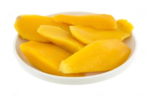 Mango v sirupe, prírodné a chutné