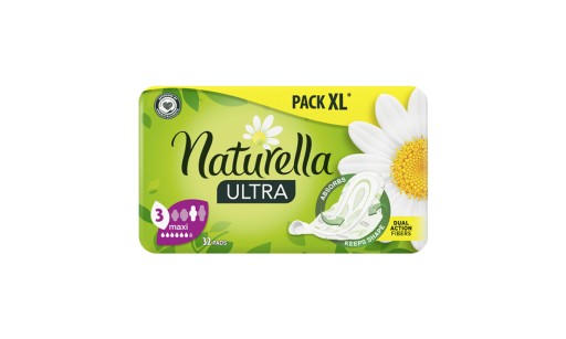 NATURELLA ULTRA 3 MAXI BALENIE XXL HYDRAULICKÉ VLOŽKY S KRÍDLAMI 32 KS