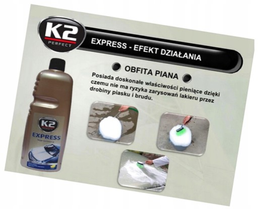 K2 EXPRESS EFFICIENT AUTOSHAMPOO 1000ml FV