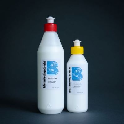 B viazacie lepidlo na kartón s výlevkou, 500 g