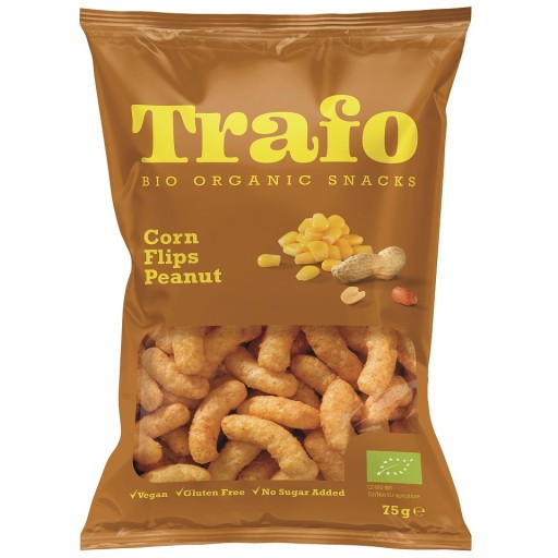KUKURIČNÉ A ORIEŠKOVÉ DRVKY, BEZLEPKOVÉ, BIO, 75 g - TRAFO