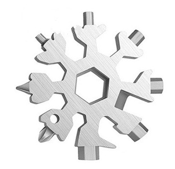MULTIFUNKČNÝ KĽÚČ SNEHULIENKA 18v1 GADGET KEYRING